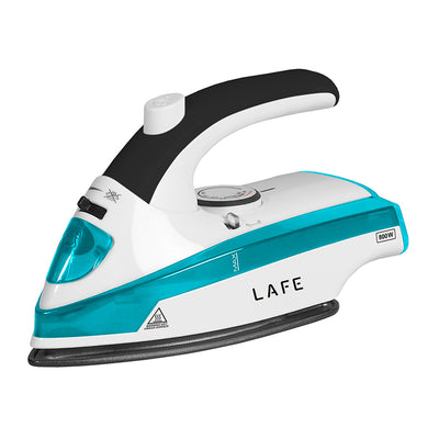 Lafe turiststrykjärn, ånga, 800W, Teflon non-stick stryksula, SteamGo