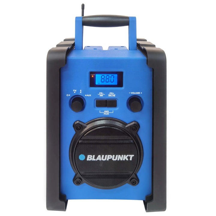Blaupunkt bärbar radio, Bluetooth, AUX, LCD-display, PP30 Jobsite