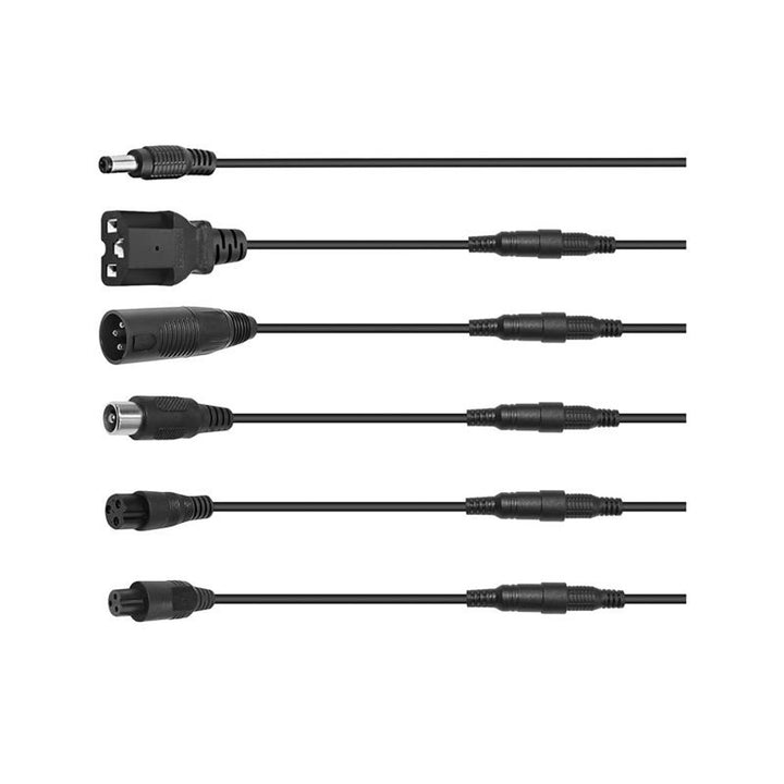Lextool laddare för skotrar och elfordon, 6 kontakter, 230V AC, 42V DC 2A, LXG94