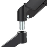 Maclean monitorfäste, gasfjäder, 17"-32", 2-10kg, svart, MC-133