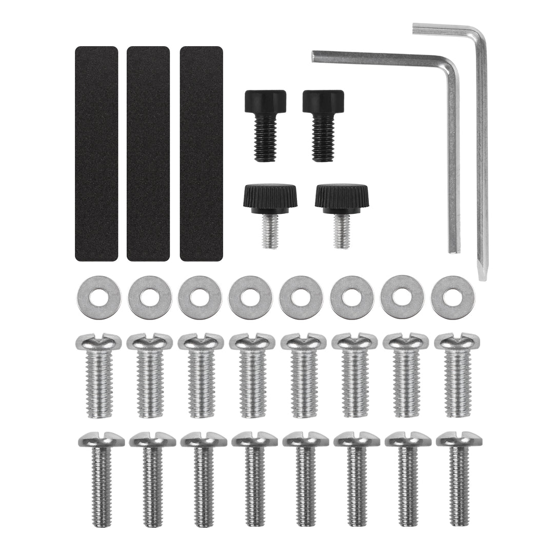Fäste för 2 Maclean-skärmar, gasfjäder, 17"-32", 2-10 kg, svart, MC-134