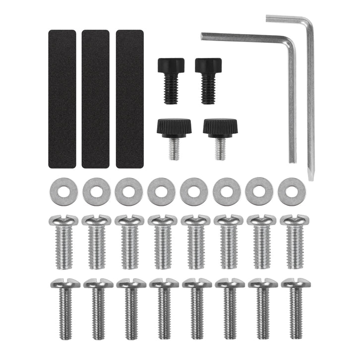 Fäste för 2 Maclean-skärmar, gasfjäder, 17"-32", 2-10 kg, svart, MC-134
