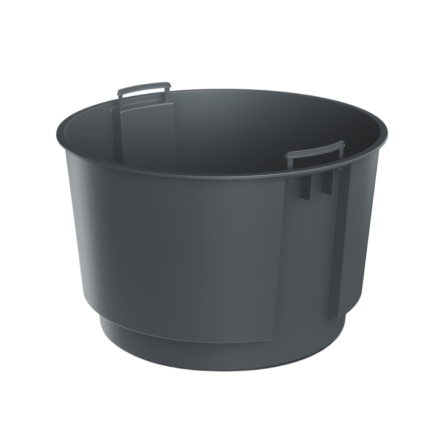 HEOS frostsäker blomkruka - antracit, med insats, volym 31 L, DBHER470, 2 st