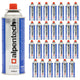 Alpentech gaspatron 433 ml, uppfyller standarden EN417, isobutan, EPS-system, IK301, 28 st