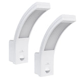 Maclean rörelsesensor LED-lampa, PIR rörelsesensor, vit, 10W, IP54, 750lm, neutralvit (4000K) MCE244 W