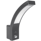 Maclean rörelsesensor LED-lampa, PIR rörelsesensor, grå, 10W, IP54, 750lm, neutralvit (4000K) MCE244 GR, 2 st