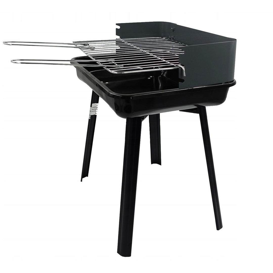 Master Grill & Party kolgrill, rektangulär, hopfällbar, bärbar, MG936