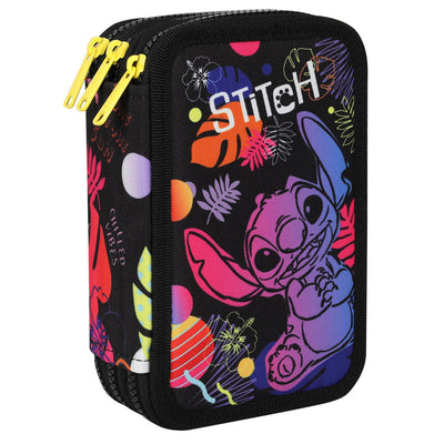 CoolPack pennfodral med tre fack och tillbehör JUMPER 3 STITCH