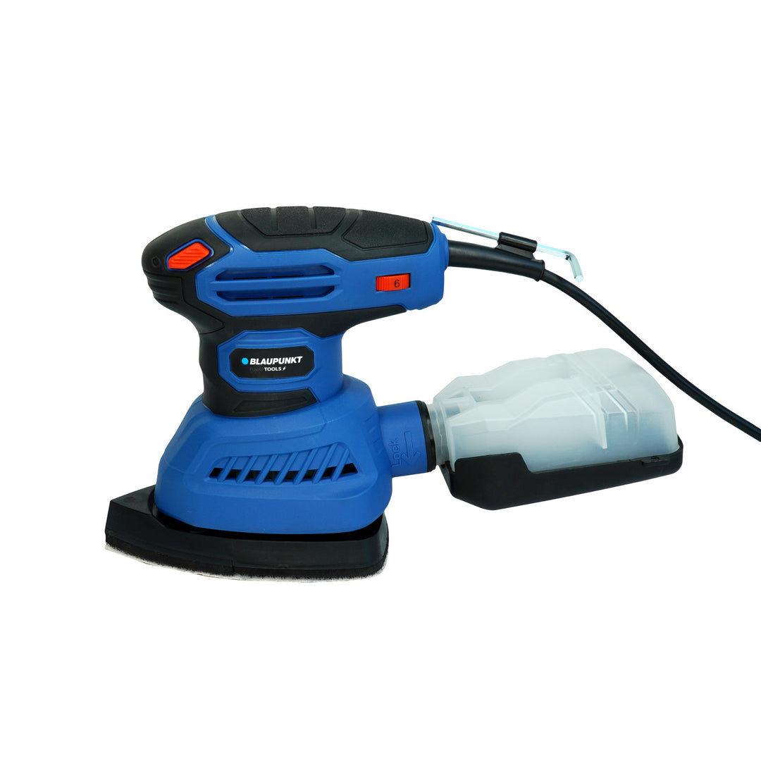Blaupunkt slipmaskin, 300 W, utbytbara slipfötter, oscillerande diameter 1,8 mm, OS6010