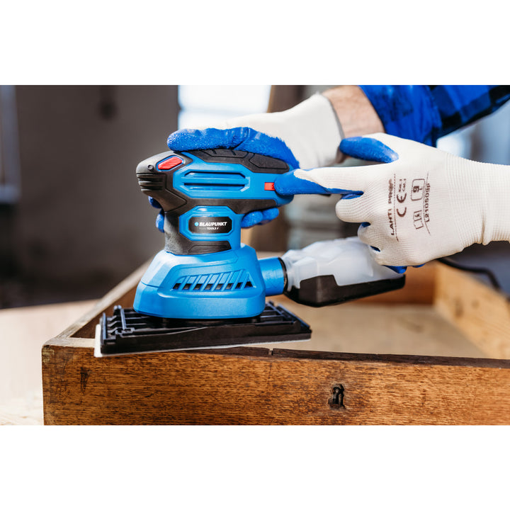 Blaupunkt slipmaskin, 300 W, utbytbara slipfötter, oscillerande diameter 1,8 mm, OS6010