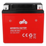 Lamex gelbatteri, motorcykel, 12V, 5Ah, LTX5L-BS