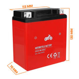 Gelbatteri Lamex, Motorcykel, 12V, 7Ah, LTX7L-BS