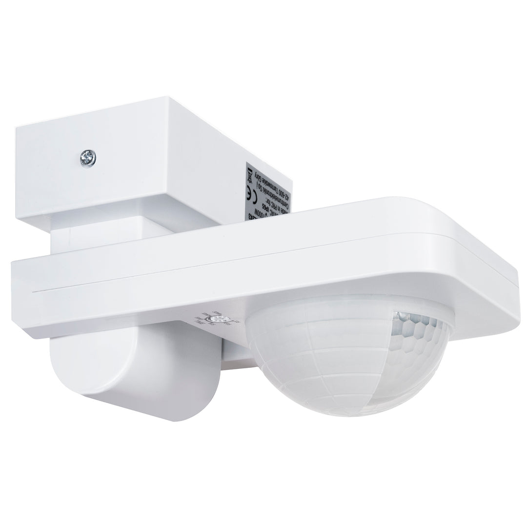 Maclean PIR-rörelsedetektor, infraröd, IP65, max 2000W, MCE243, 2 st