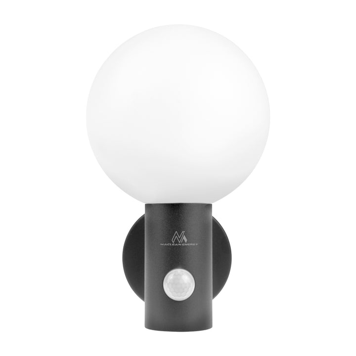 Maclean rörelsesensor LED-lampa, PIR rörelsesensor, grå, 15W, IP65, 1600lm, neutralvit (4000K) MCE515 GR, 2 st