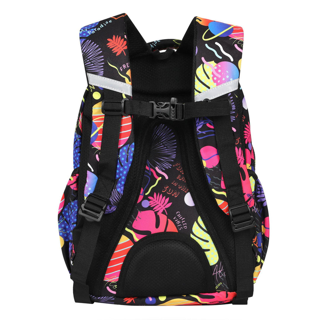 Coolpack Jerry DISNEY STITCH 19 L skolryggsäck svart + CoolPack Campus Disney Stitch ovalt skolpennfodral F062886