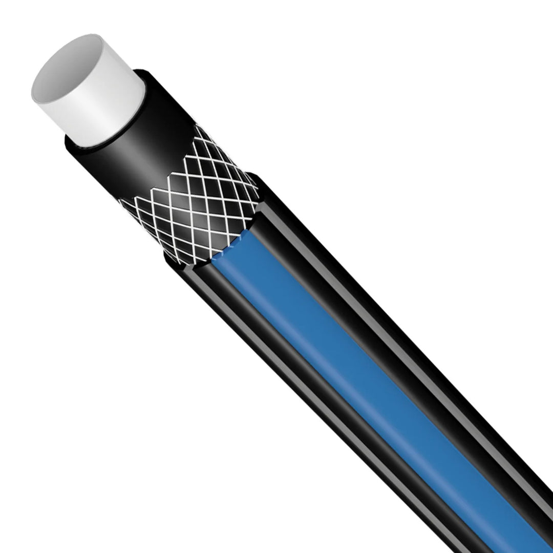 Vartco trädgårdsset, 1/2'' 20m slang, stop and go snabbkoppling, krananslutning, sprinkler, väggfäste, Home Set