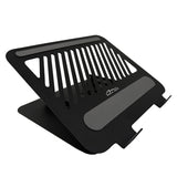 Justerbart, vridbart, ergonomiskt laptop-stativ 10-17, Media-Tech MT2662