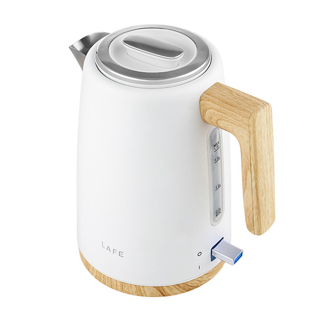 Lafe vattenkokare, 2200W, kapacitet 1,7l, vit, Scandi