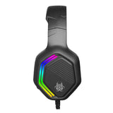 Tracer gaming-hörlurar, RGB-bakgrundsbelysning, vikbar mikrofon, Gamezone GZ X3