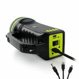Verna multifunktionell solcellslampa, 6in1, powerbank, solpanel, lampa, LED-lampor, högtalare+radio, Tur000008