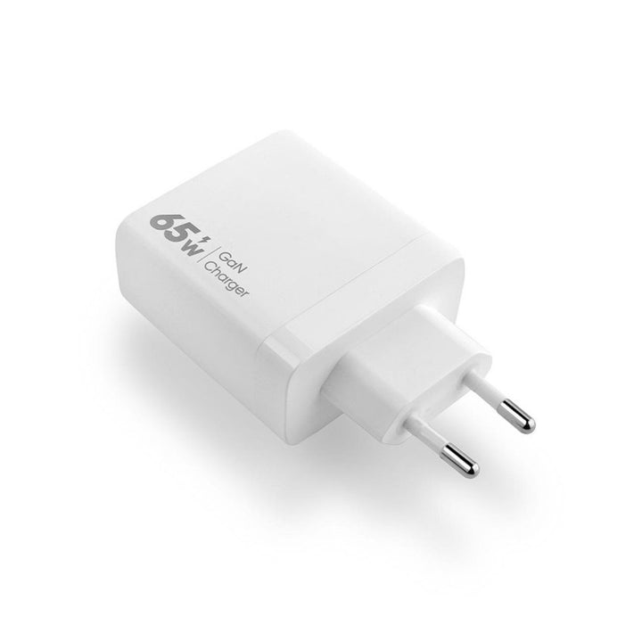 VIDVIE nätladdare, 3A, 65W, 2x USB-C, 1x USB, USB-C/USB-C-kabel, PLE262