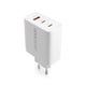 VIDVIE nätladdare, 3A, 65W, 2x USB-C, 1x USB, USB-C/USB-C-kabel, PLE262