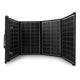 Solpanel, laddare, 60W, 2 USB-portar, svart och orange, A06