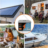 Lexton litiumjärnfosfat LiFePo4-batteri, med BMS, 12,8V, 70Ah, LXLFP70