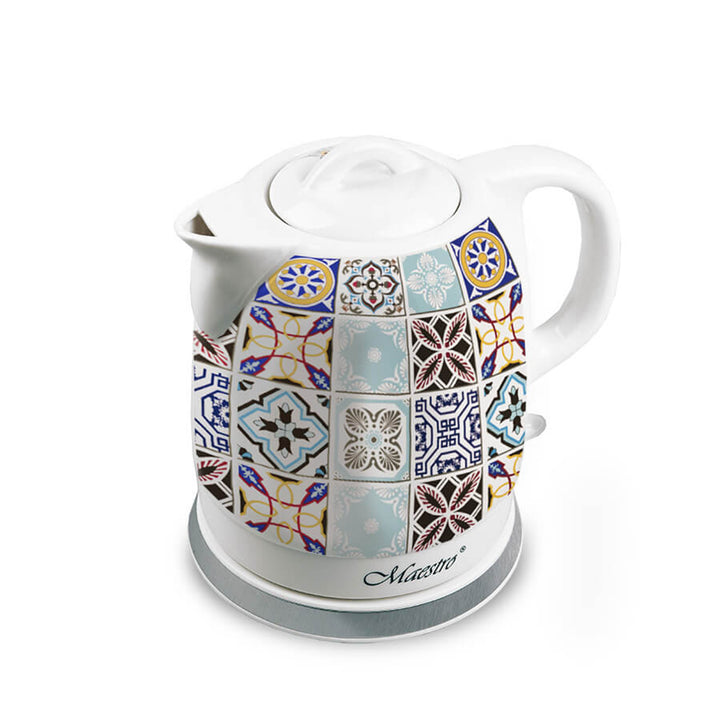 Maestro keramisk vattenkokare, sladdlös, 1200W, kapacitet 1,5l, MR-066-Porto