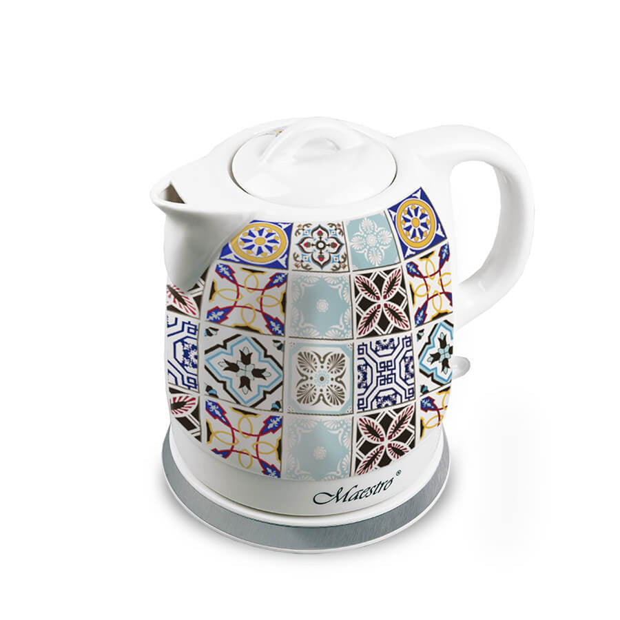 Maestro keramisk vattenkokare, sladdlös, 1200W, kapacitet 1,5l, MR-066-Porto