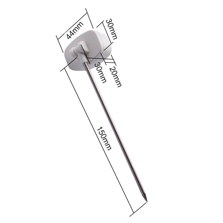 Livsmedelstermometer/sond, GreenBlue, sondlängd 15 cm, temperaturområde -50°C till +300°C, noggrannhet 0,1°C, GB382, 3 st