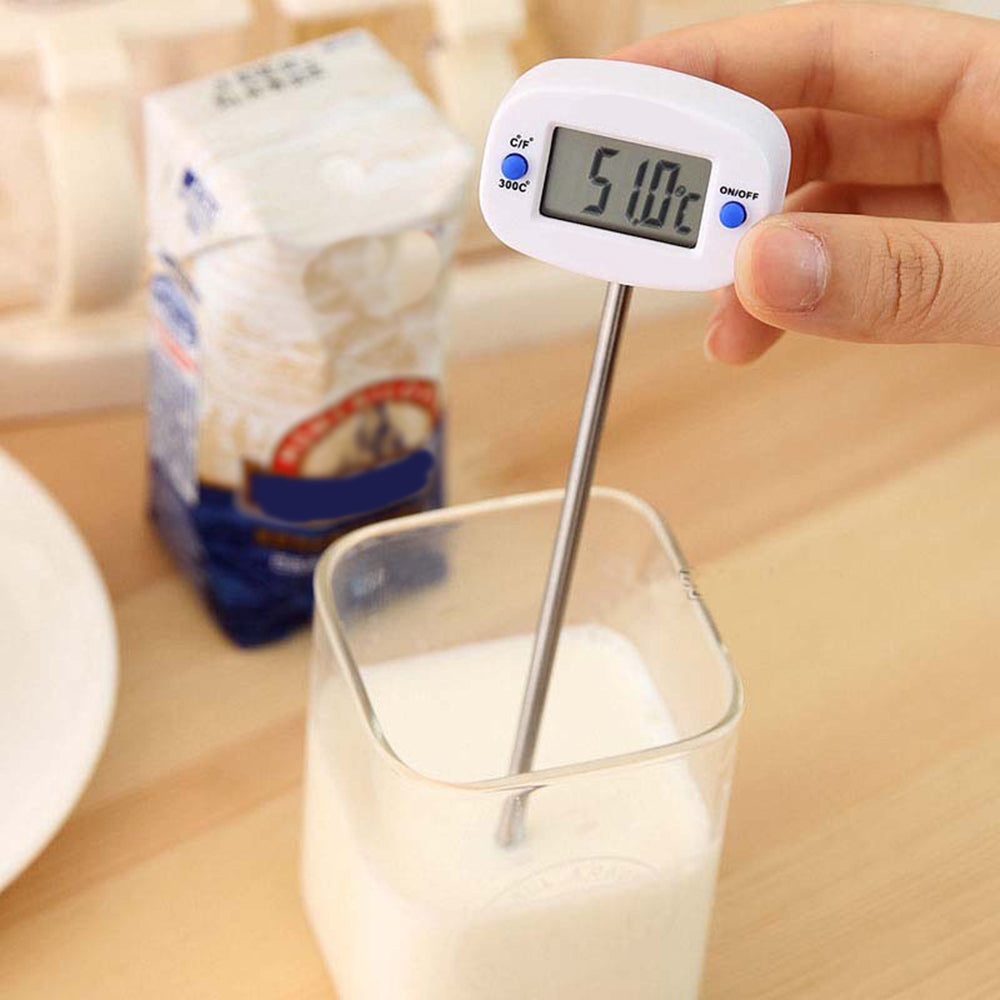 Livsmedelstermometer/sond, GreenBlue, sondlängd 15 cm, temperaturområde -50°C till +300°C, noggrannhet 0,1°C, GB382, 3 st