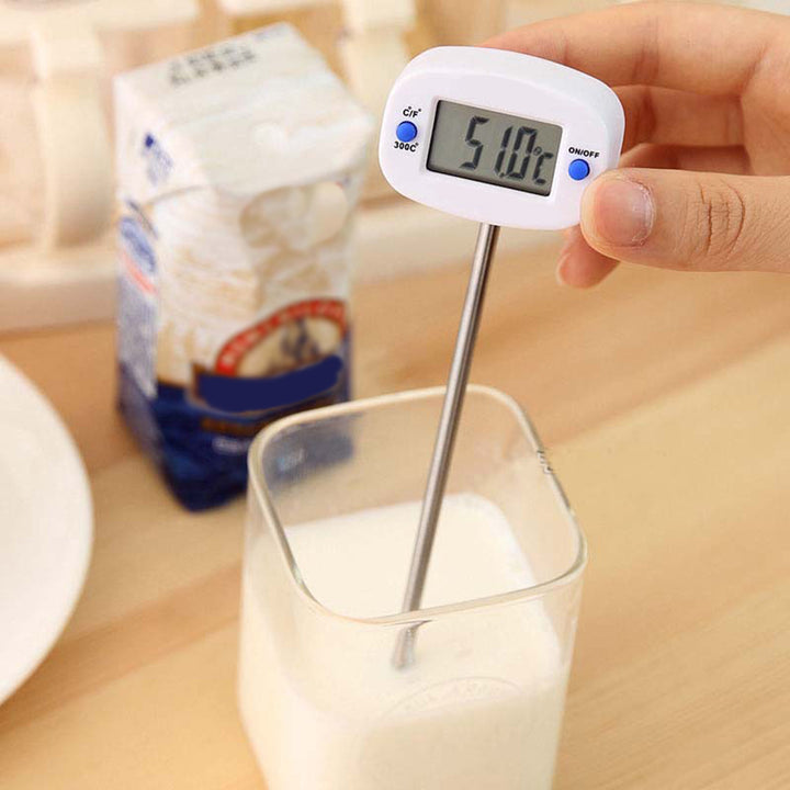 Livsmedelstermometer/sond, GreenBlue, sondlängd 15 cm, temperaturområde -50°C till +300°C, noggrannhet 0,1°C, GB382, 3 st