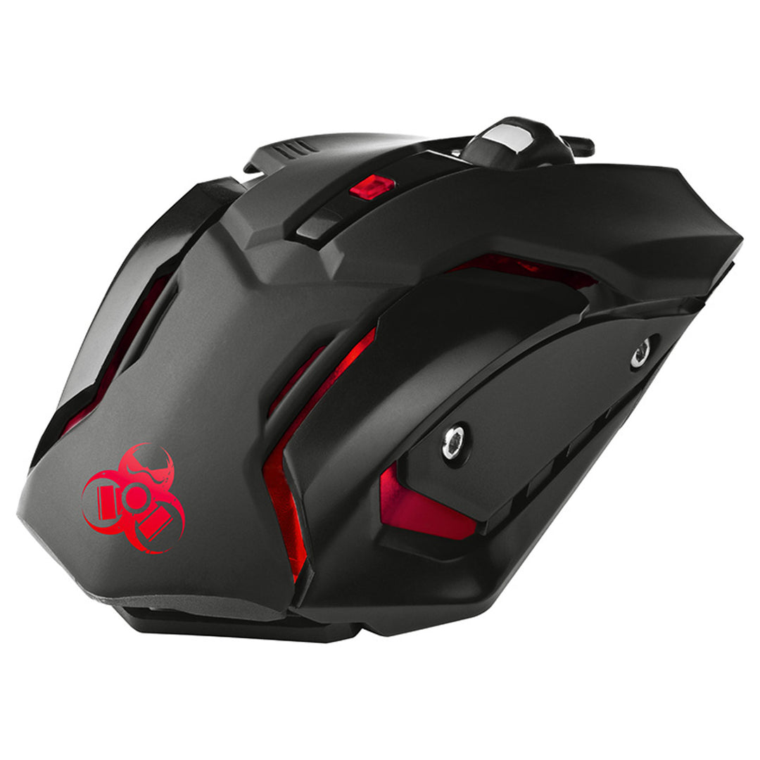 Tracer gamingmus, trådlös, 500mAh batteri, 3200 DPI, Gamezone Rocky RF Nano