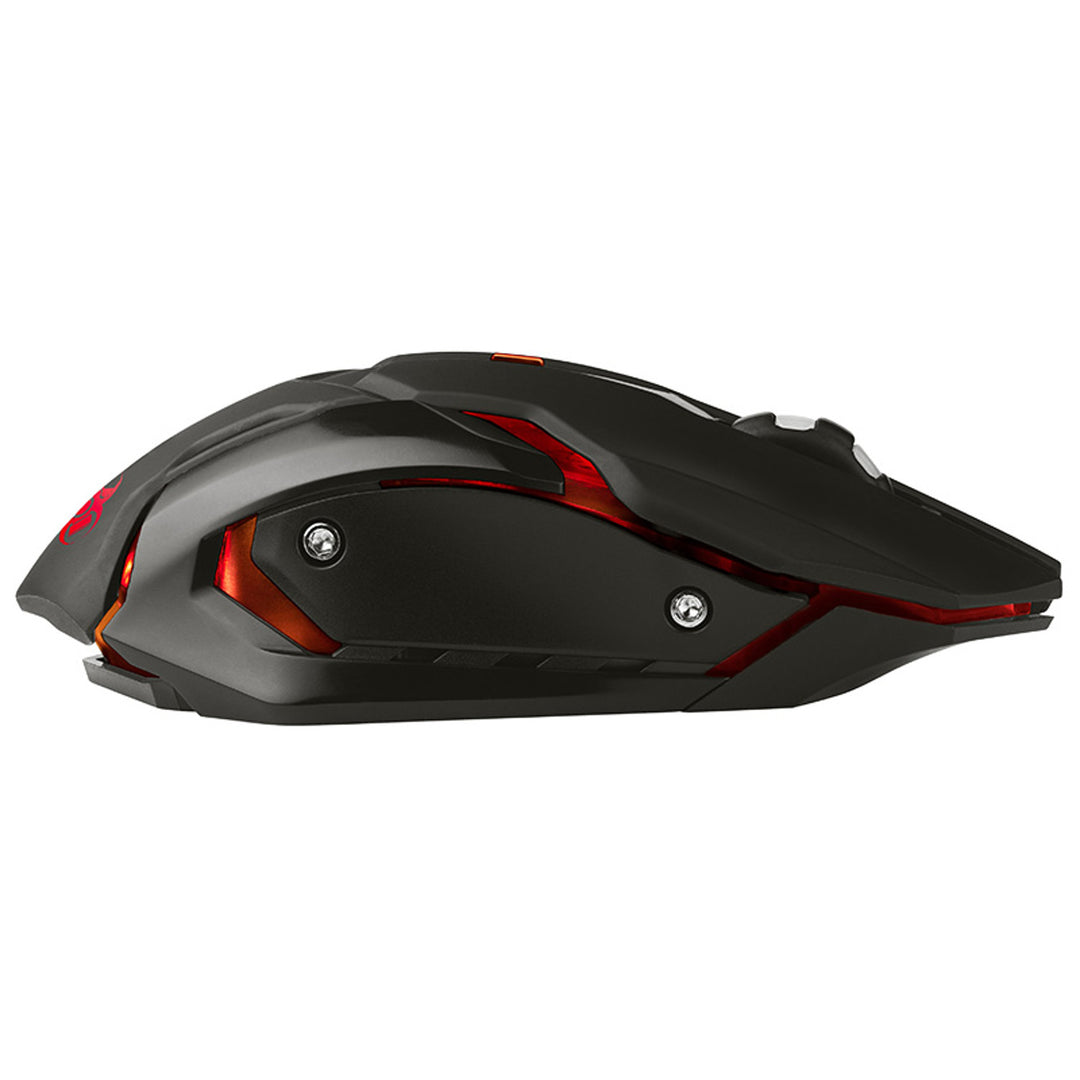 Tracer gamingmus, trådlös, 500mAh batteri, 3200 DPI, Gamezone Rocky RF Nano