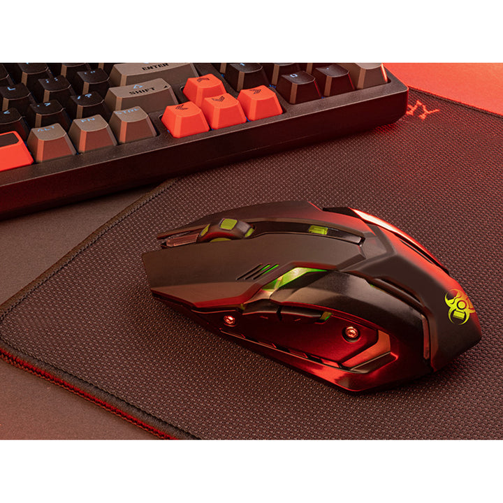 Tracer gamingmus, trådlös, 500mAh batteri, 3200 DPI, Gamezone Rocky RF Nano