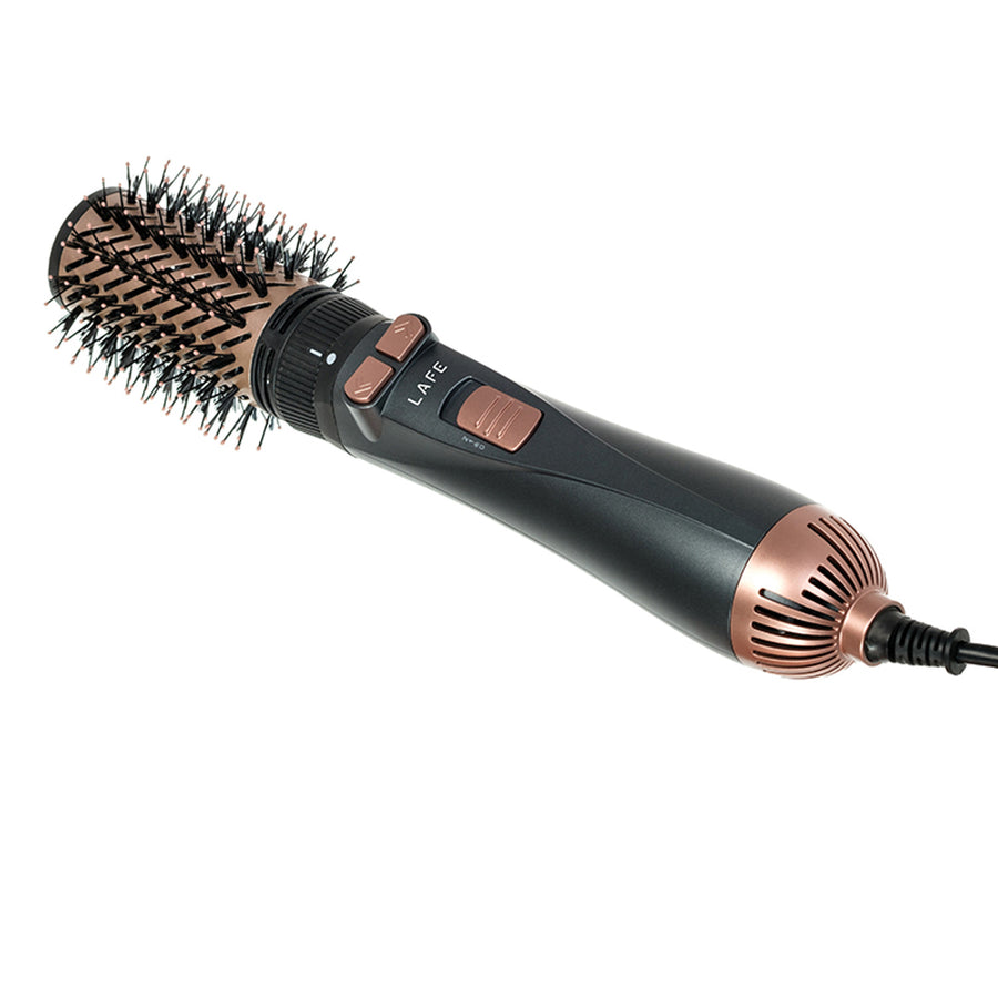 LAFE roterande locktång/torktumlare, 2 hastigheter, 3 värmenivåer, jonisering, 1200W, Sleek and Shine Style