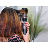 LAFE roterande locktång/torktumlare, 2 hastigheter, 3 värmenivåer, jonisering, 1200W, Sleek and Shine Style