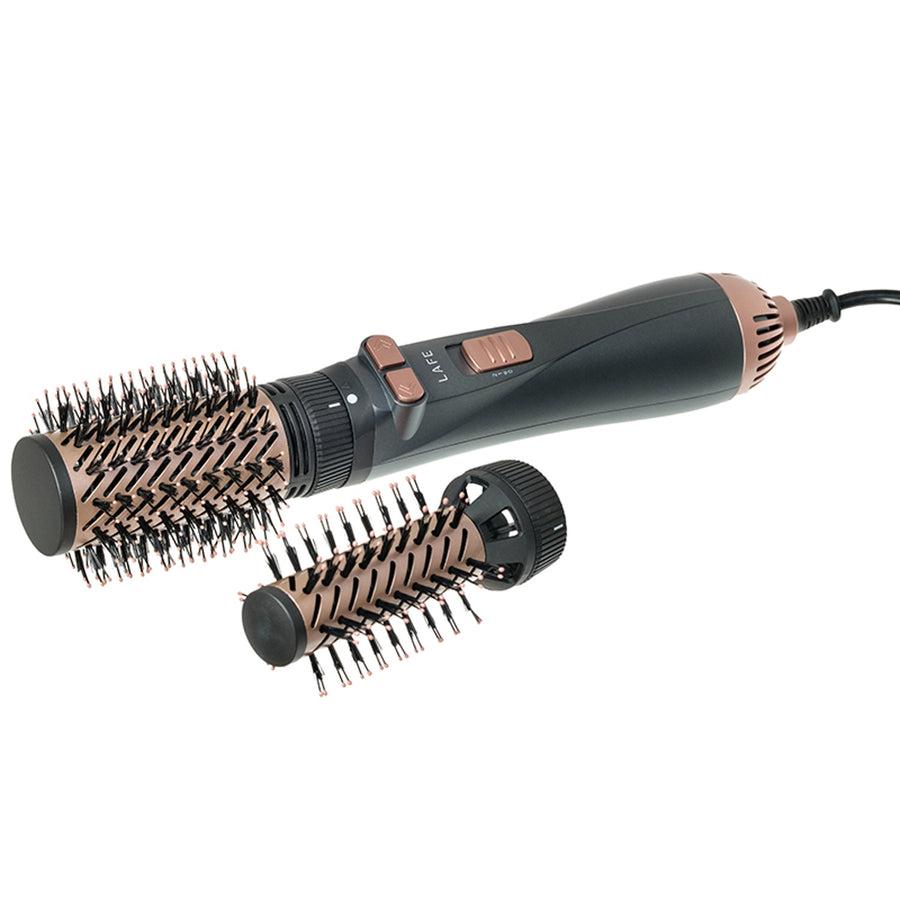 LAFE roterande locktång/torktumlare, 2 hastigheter, 3 värmenivåer, jonisering, 1200W, Sleek and Shine Style