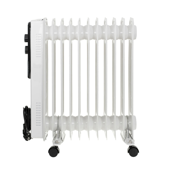 Adler oljevärmare, 11 lameller, effekt 2500W, 3 värmenivåer, vit, AD 7817