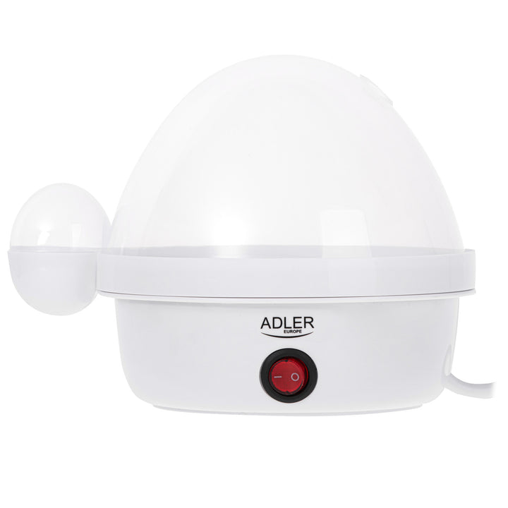 Automatisk äggkokare Adler, för 7 ägg, effekt 450W, vit, AD 4459
