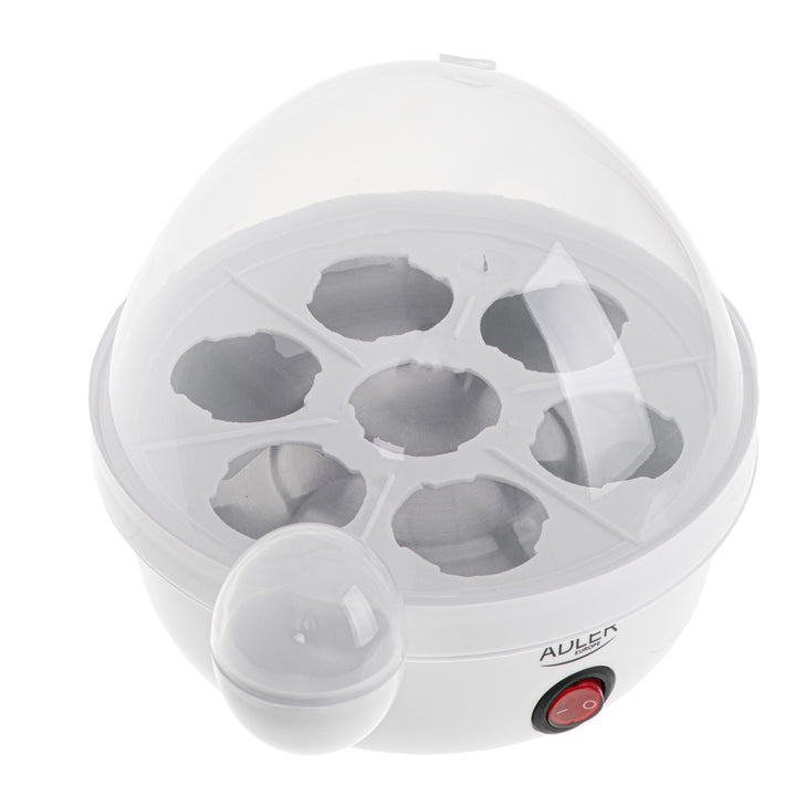 Automatisk äggkokare Adler, för 7 ägg, effekt 450W, vit, AD 4459