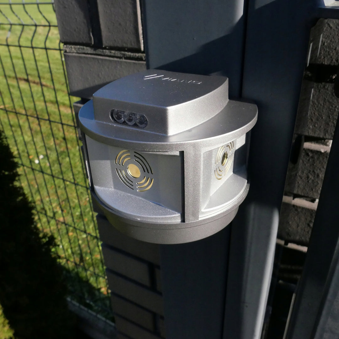 Trådlös gnagaravskräckare mårdmöss Viano, IP44, 4Ah uppladdningsbart litiumjonbatteri, LED-läge, Trio
