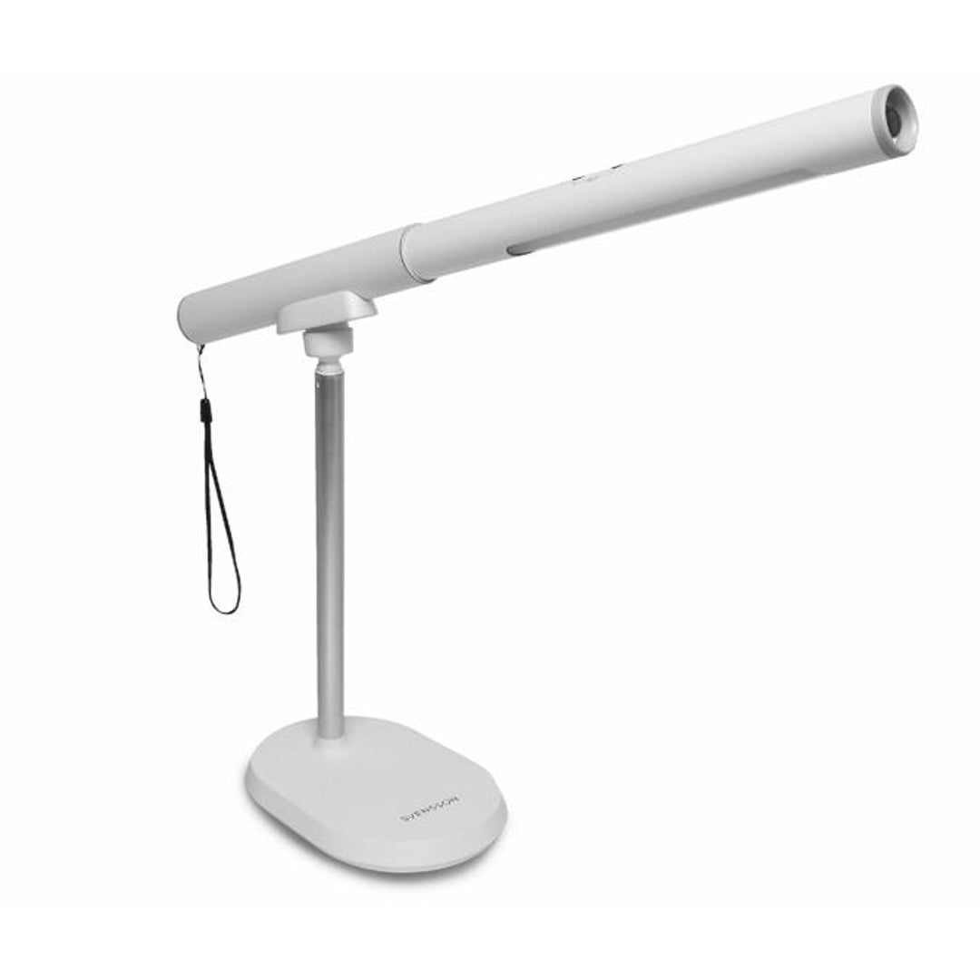 Svensson kontorslampa / ficklampa, 2-i-1, 8W effekt, USB-C laddning, ljusreglering, LXBL1021B