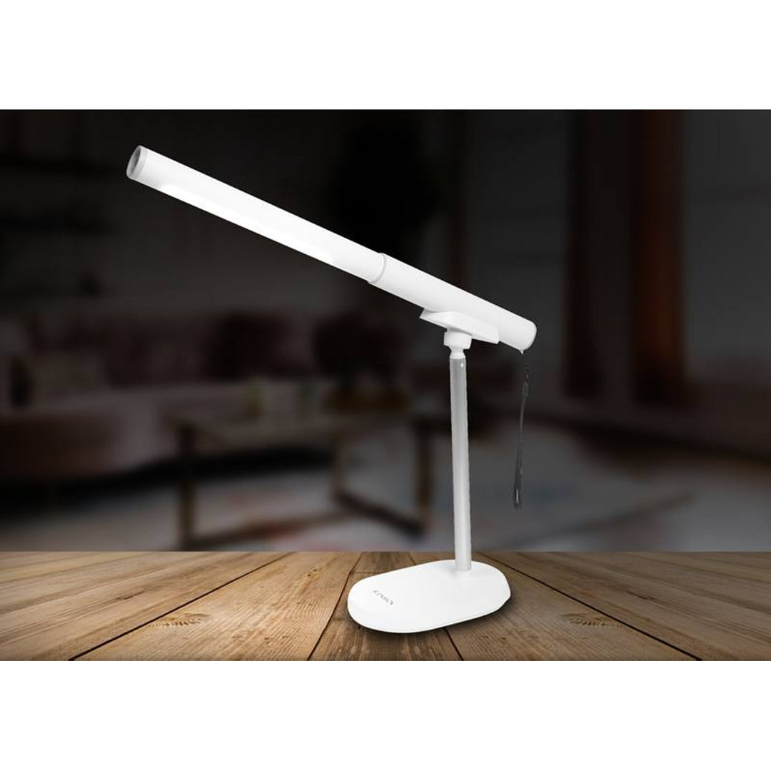 Svensson kontorslampa / ficklampa, 2-i-1, 8W effekt, USB-C laddning, ljusreglering, LXBL1021B