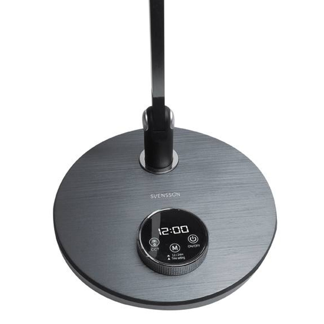 Svensson kontorslampa, 620 lumen, 12W effekt, tre ljustemperaturer, touchpanel, LXBL1892