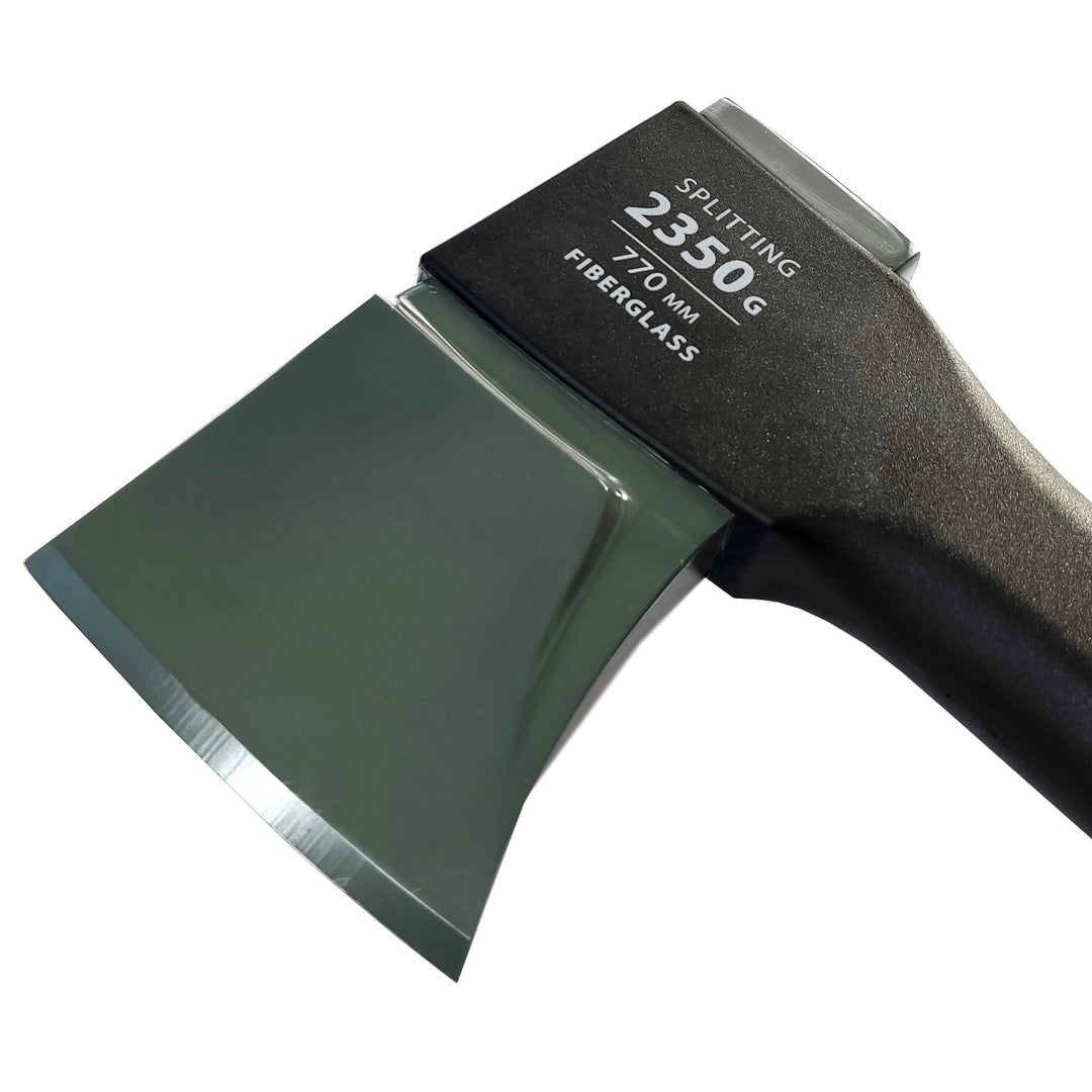 Blaupunkt klyvyxa, stötdämpande och halkfritt handtag, non-stickbelagt blad, jämnt balanserat, AX2650PRO