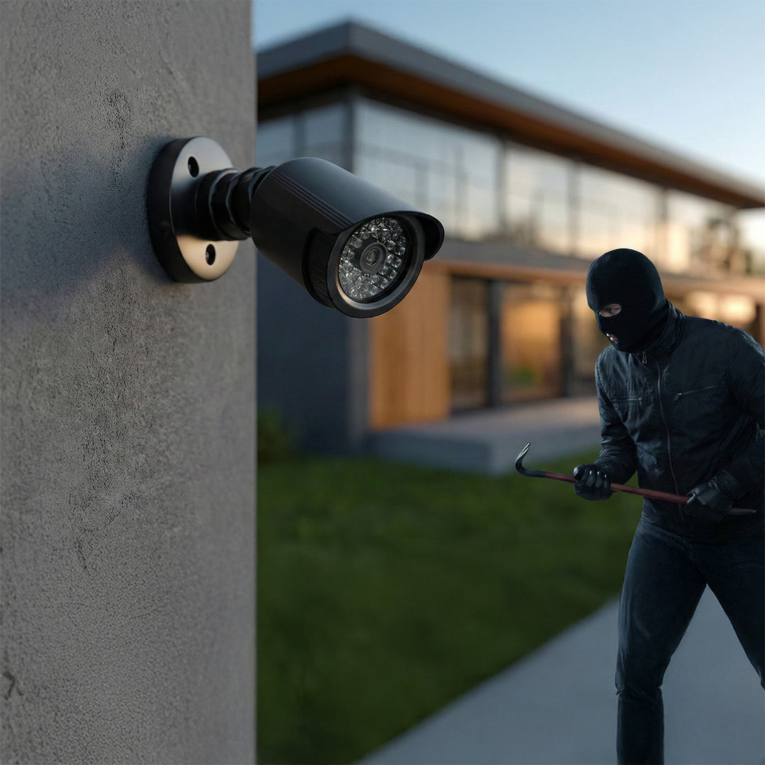 Attrapp av tubkamera, IR-LED-dioder, svart, strömförsörjning 2xAA (ingår ej), ABS, IR1800 B