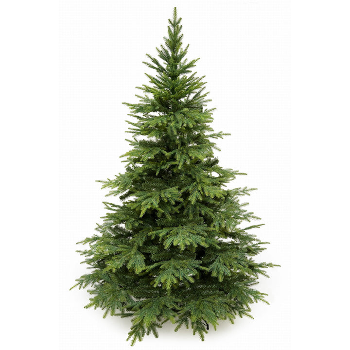 Konstgjord julgran, naturlig kaukasisk gran, PVC + PE, höjd 220 cm