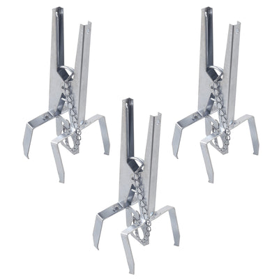 Skadedjursfälla av metall - smal, bredd: 7,5 cm, material: galvaniserat stål, 3 delar